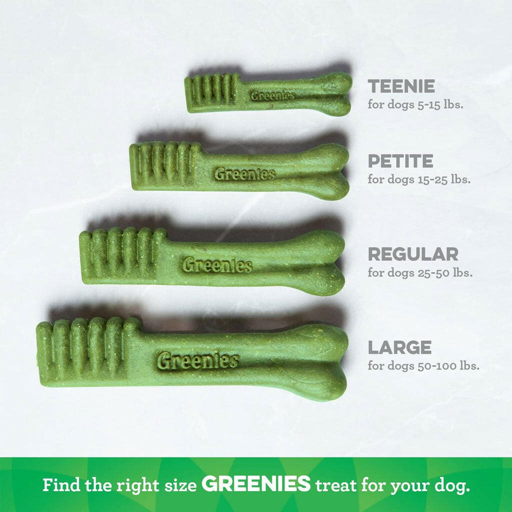 greenie sizes