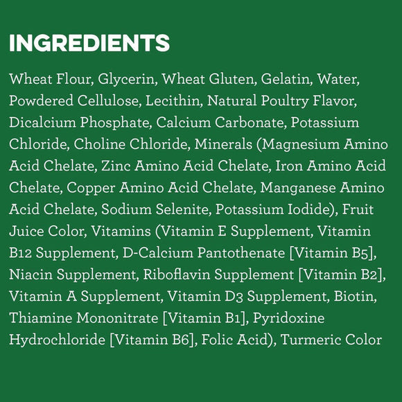 greenie ingredients