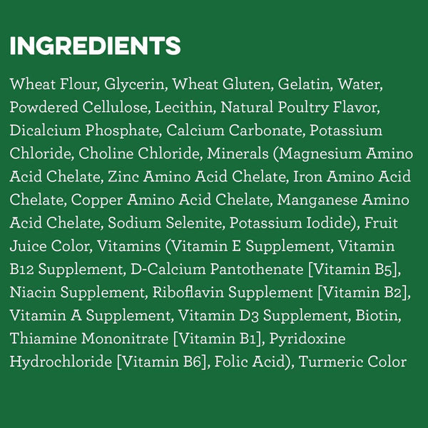 greenie ingredients