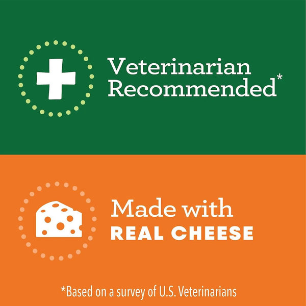 Greenies Pill Pockets Cheese Flavor Treats for Dogs, Tablet Size veterinarian recommended