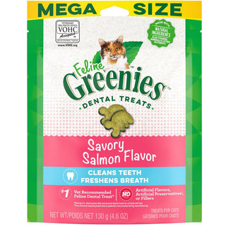 Greenies Feline Savory Salmon Flavor 4oz