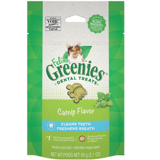 Greenies Feline Catnip Flavor Dental Cat Treats