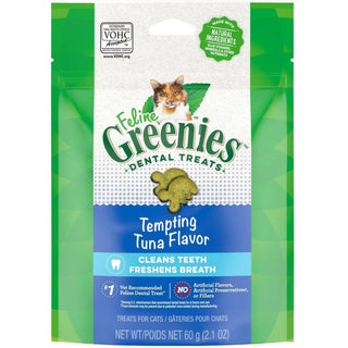 Greenies Feline Tuna Flavor Dental Cat Treats