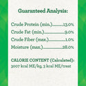 Greenies Feline Pill Pockets Salmon Flavor guaranteed analysis