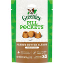 Greenies Pill Pockets Peanut Butter Flavor Treats for Dogs, Tablet Size-1