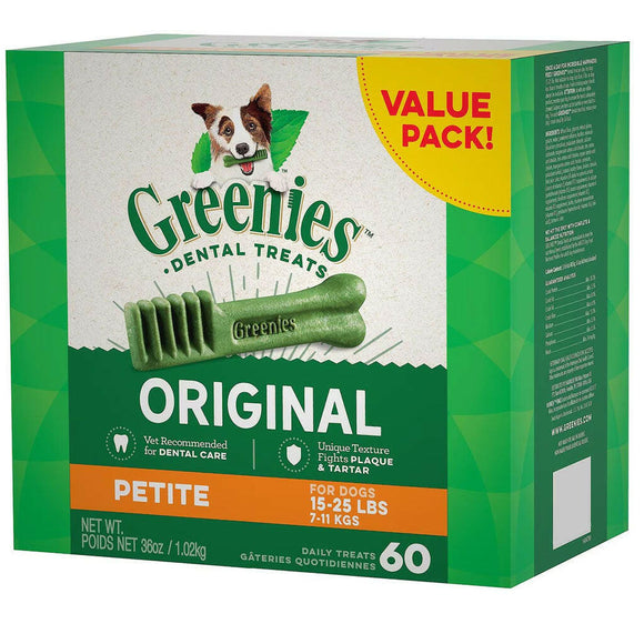 greenies 60 petite