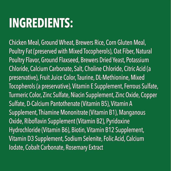 Greenies Feline Oven Roasted Chicken Flavor  ingredients