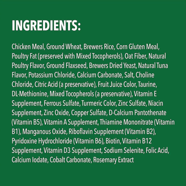 Greenies Feline Tuna Flavor ingredients