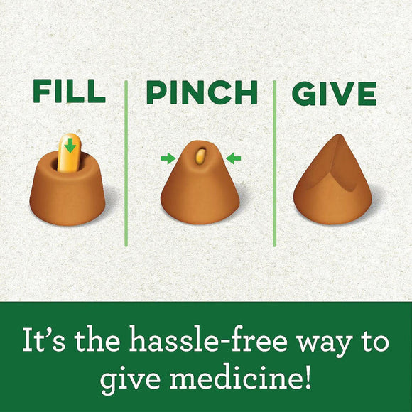 Greenies Feline Pill Pockets Catnip Flavor instructions