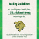Greenies Feline Catnip feeding guidelines