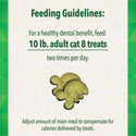 Greenies Feline Savory Salmon Flavor feeding guidelines