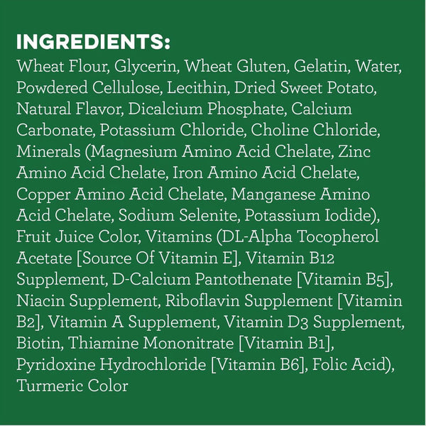 greenies ingredients