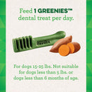 greenies for dogs regular directions