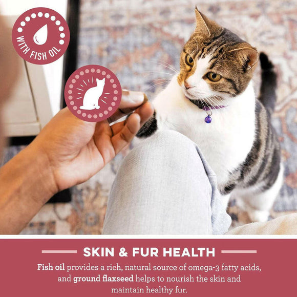 Greenies Feline SmartBites Skin & Fur Chicken Flavor 