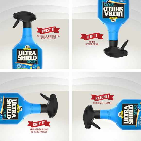 Absorbine Ultrashield Sport Sweat Resistant Insecticide & Repellent for Horses