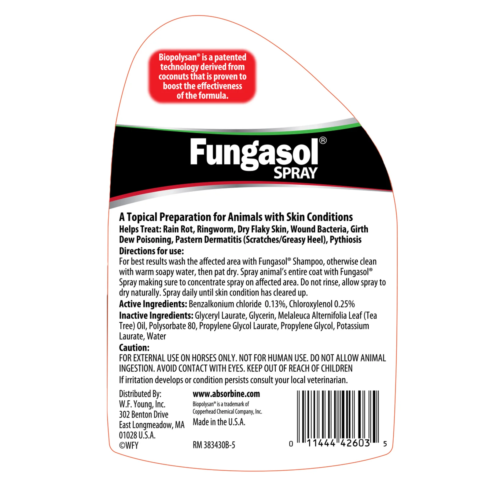 Absorbine Fungasol Spray