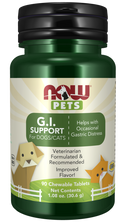 NOW Pets GI Support Dog & Cat Supplement, 90 ct