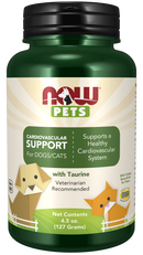 NOW Pets Cardiovascular Support Dog & Cat Supplement, 4.5-oz-1