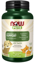 NOW Pets Cardiovascular Support Dog & Cat Supplement, 4.5-oz