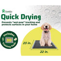 Green Pet Bamboo Training Pads dimensions