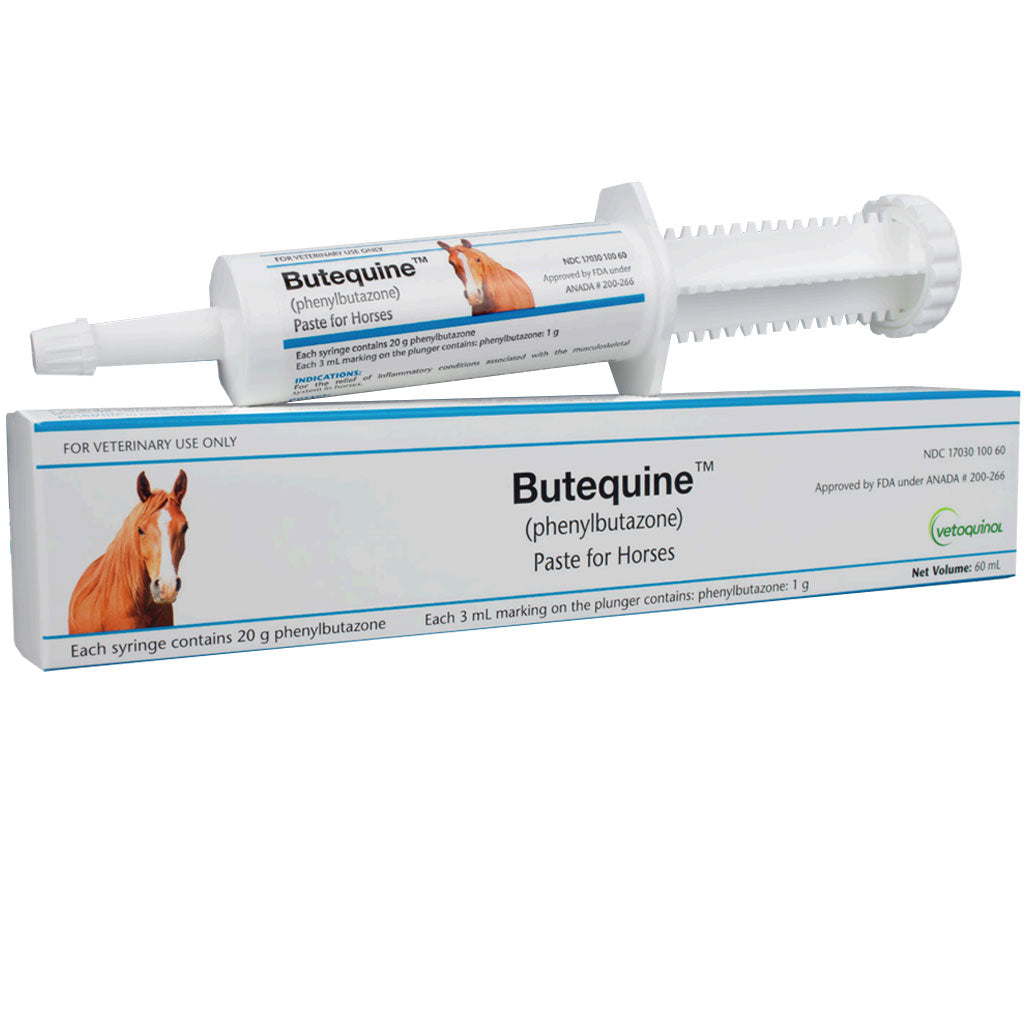 Butequine (phenylbutazone) Paste for Horses