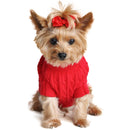 Doggie Design Combed Cotton Cable Knit Sweater for Dogs & Cats-3