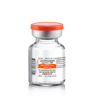 Levetiracetam Injection 100mg/ml (5m vial)