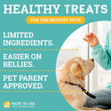 Etta Says! Sit! Training Treats for Dogs Oat & Peanut Flavor