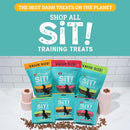 Etta Says! Sit! Training Treats for Dogs Oat & Peanut Flavor