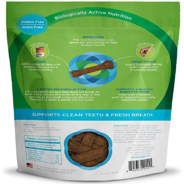 Fruitables BioActive Fresh Mouth Dental Chews For Small Dogs (7.32 oz)