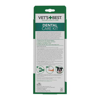 Vet’s Best Toothbrush and Enzymatic Toothpaste Set For Dog