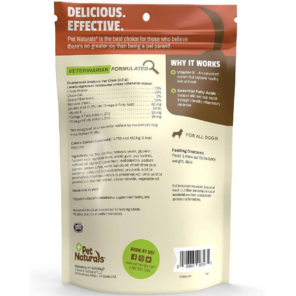 Pet Naturals Skin & Coat Chews for Dogs (30 count)