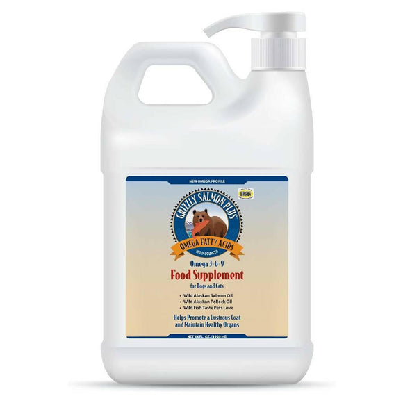Grizzly Salmon Oil Omega Plus Supplement For Dogs