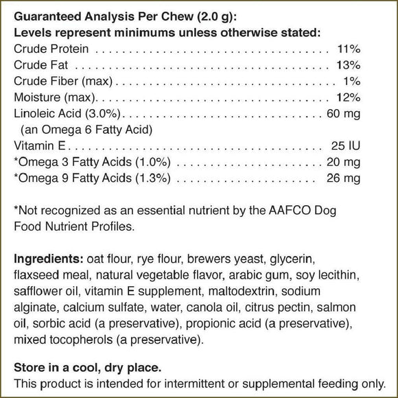 Pet Naturals Skin & Coat Chews for Dogs (30 count)