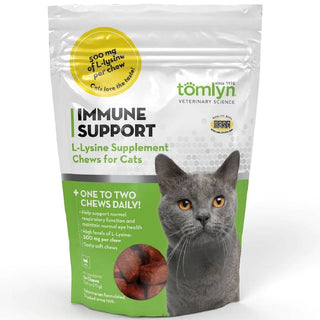 Tomlyn Immune Support L-Lysine Supplement for Cats (30 chews)
