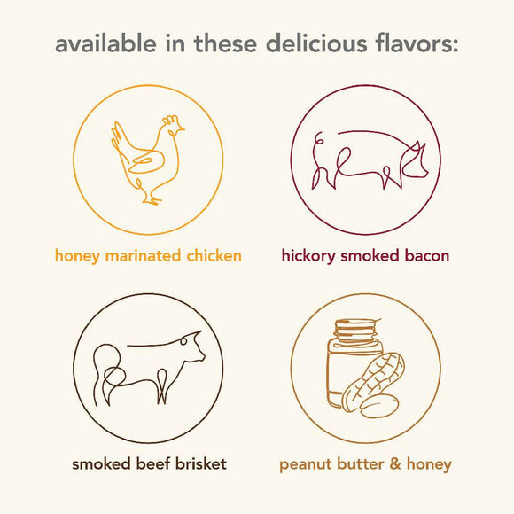 TropiClean Enticers Dental Cleaning Gel Hickory Bacon Dog (2 oz)