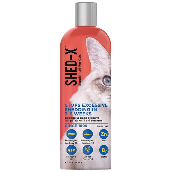 Shed-X Shed Control Supplement for Cats (8 oz)