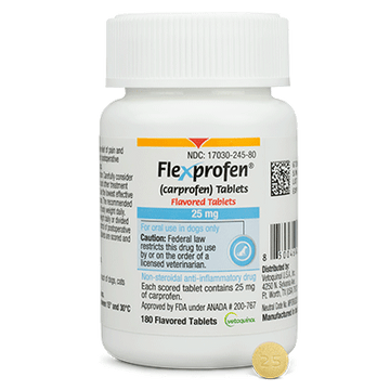 Flexprofen (Carprofen) 25mg Flavored Tablets