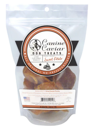 Canine Caviar Dried Sweet Potato Dog Treats (2 lb)