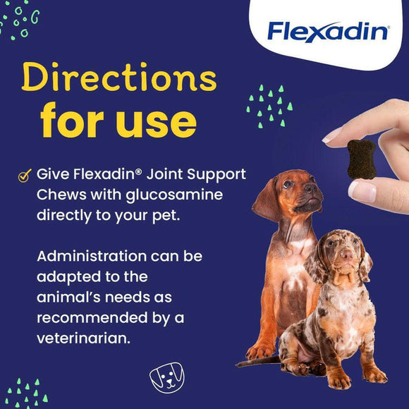 Flexadin Young Dog Joint Supplement directions