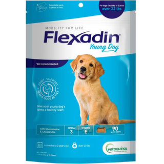 Flexadin Young Dog Joint Supplement, 90 Tasty Chews