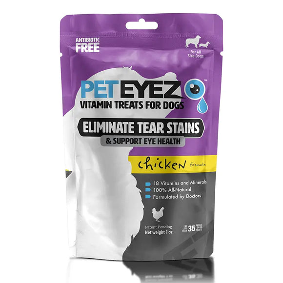 PetEyez Freeze Dried Vitamin Treats for Dogs, 1-oz