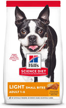 Hill's Science Diet Adult Light Small Bites Dry Dog Food, Chicken Meal & Barley-1