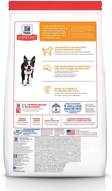 Hill's Science Diet Adult Light Small Bites Dry Dog Food, Chicken Meal & Barley - 0