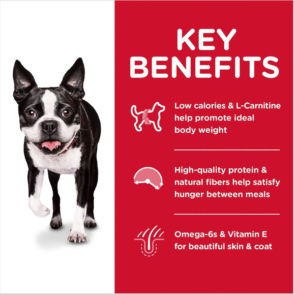 Hill's Science Diet Adult Light Small Bites Dry Dog Food, Chicken Meal & Barley