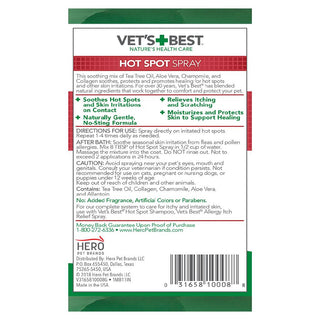 Vet's Best Hot Spot Itch Relief Spray For Dogs (8 oz)