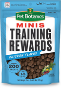 Pet Botanics Training Rewards Mini Soft & Chewy Chicken Flavor Dog Treats