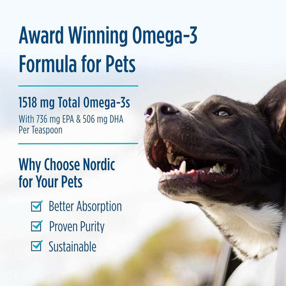 Nordic  Natural Omega 3 Dog Award Winning