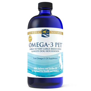 Nordic Naturals Omega-3 Pet Oil Supplements For Large to Very Large Breed Dogs, 16-oz
