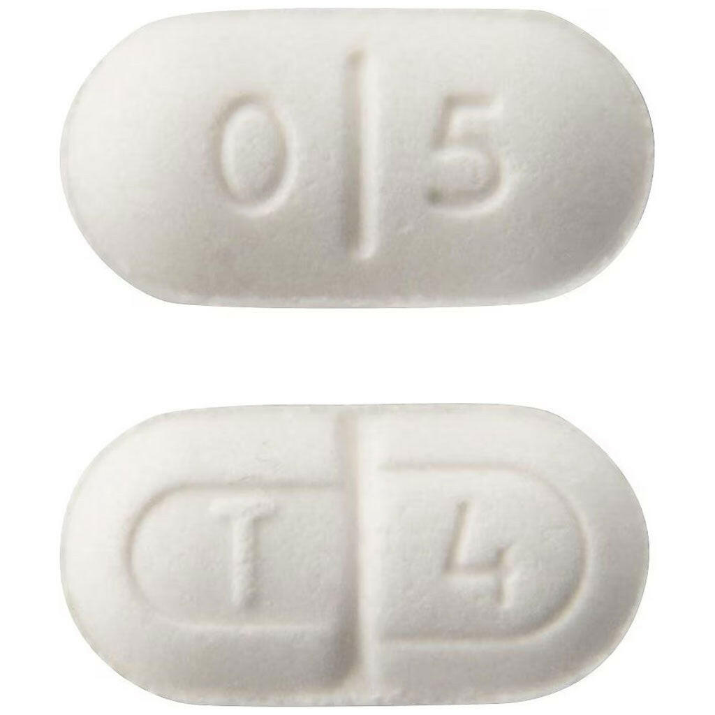 Thyro-Tabs, 0.5 mg per tablet